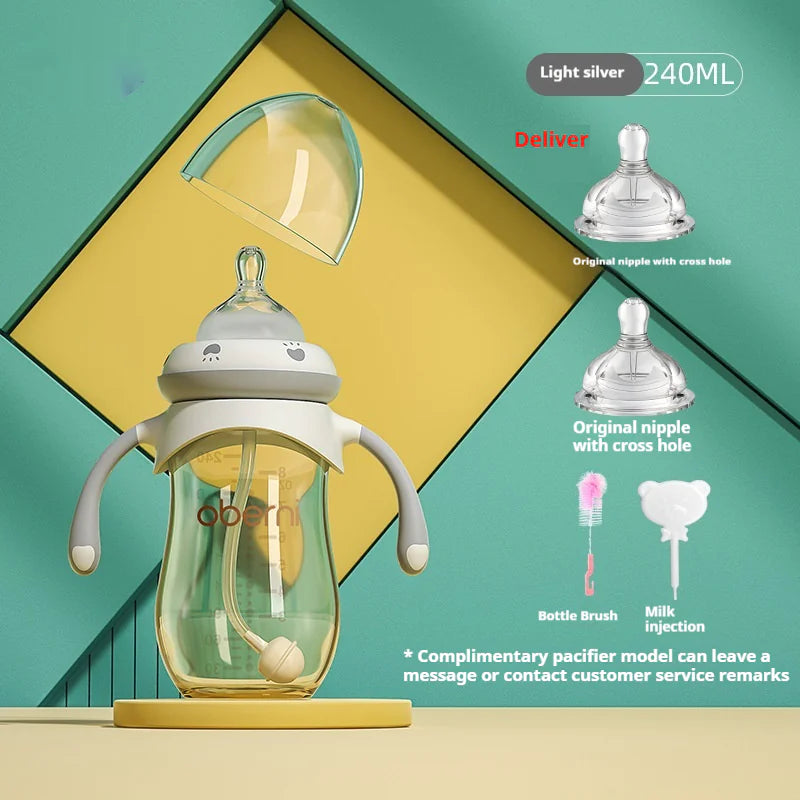 Triple-Action Anti-Colic Wide Caliber Feeding Bottle - BAGE21810002